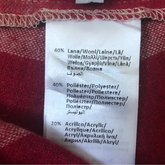 Mayoral Chic Girls Red Wool Blend Shorts, Size 5. - Picture 7 of 7